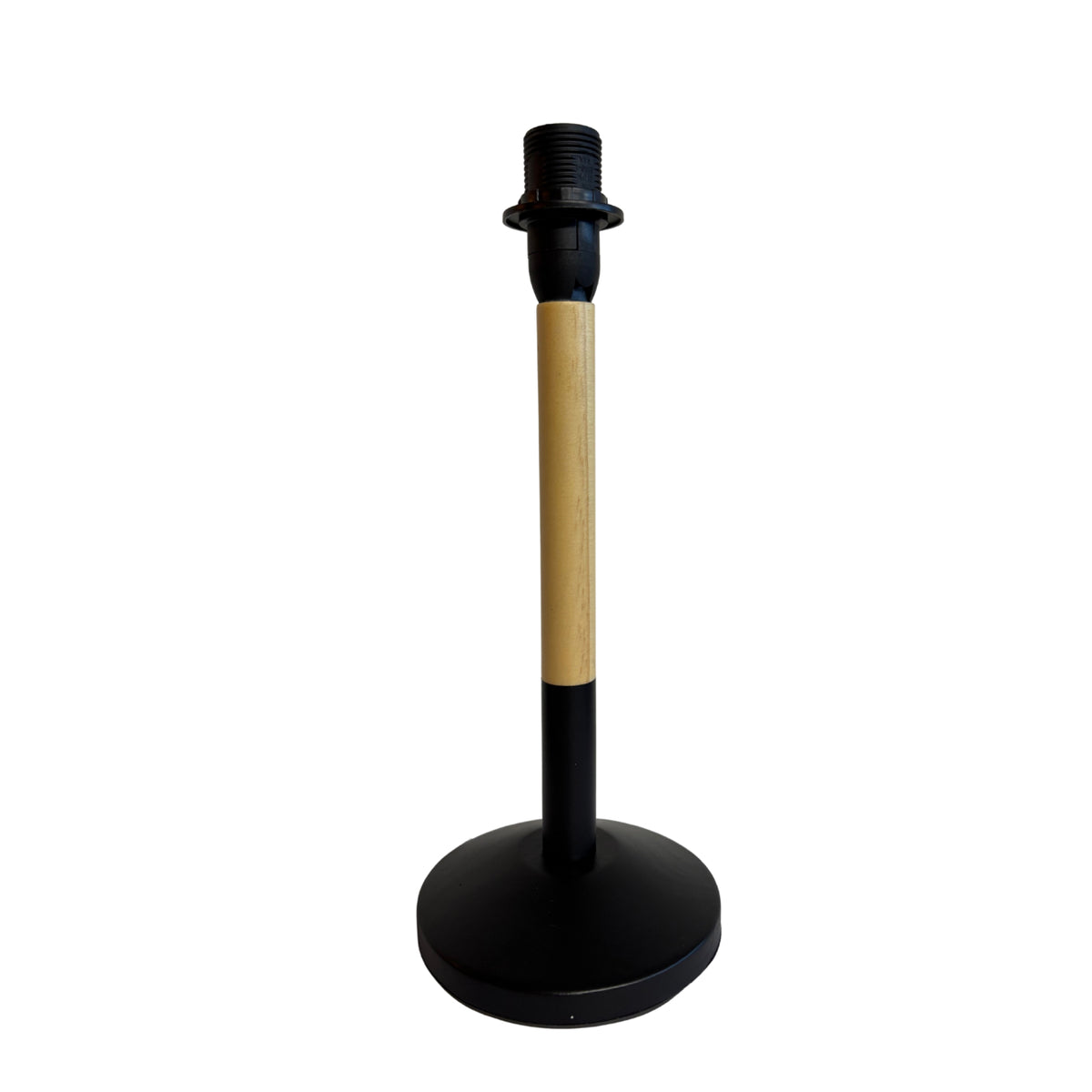Deze natuurlijke lampenvoet in lichtbruin voegt een Scandinavische touch toe aan je interieur. Perfect voor een warme sfeer.