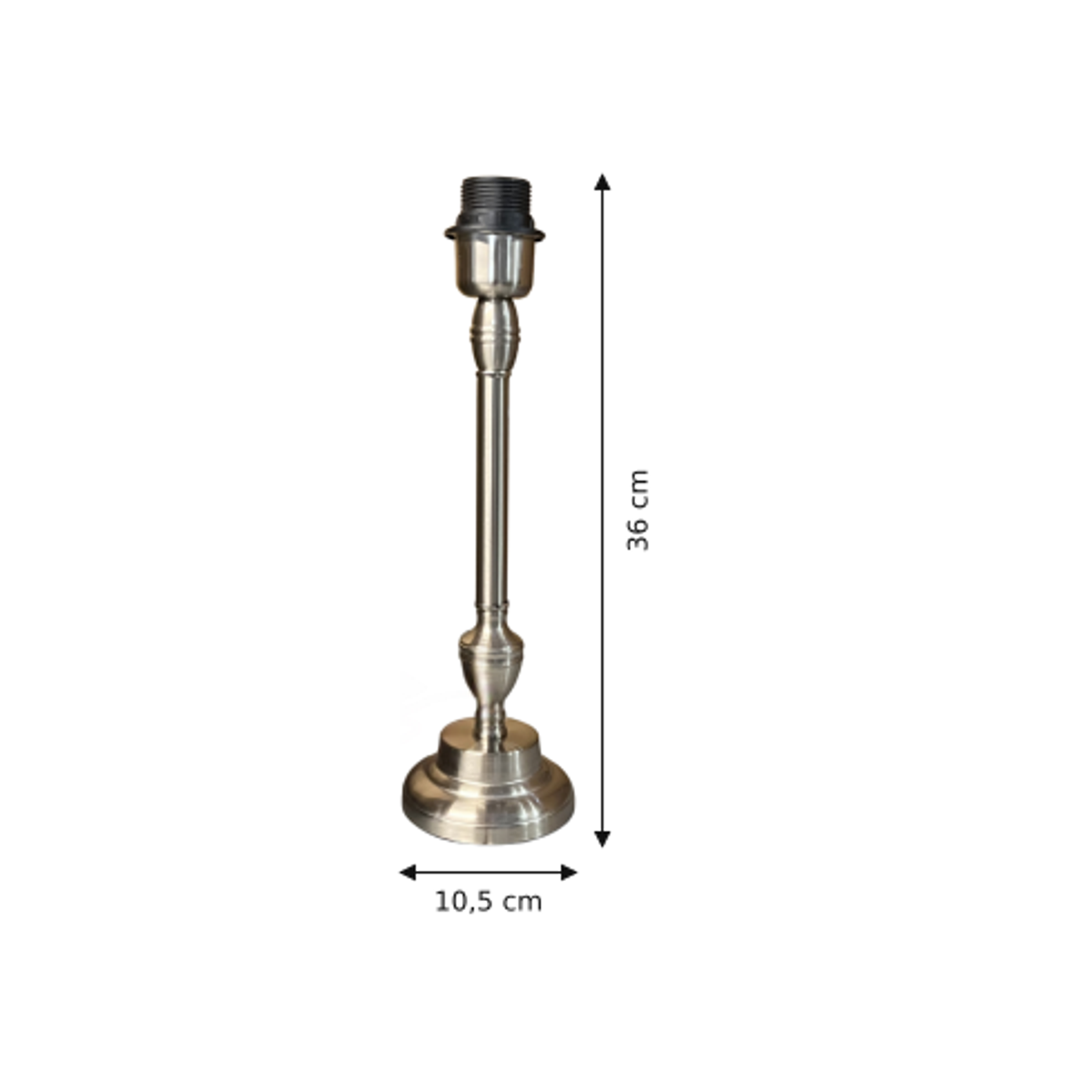 Various Lampenfüẞe Lampenvoet Nikkel