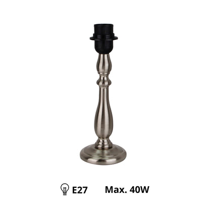 Various Lampenfüẞe Lampenvoet Nikkel
