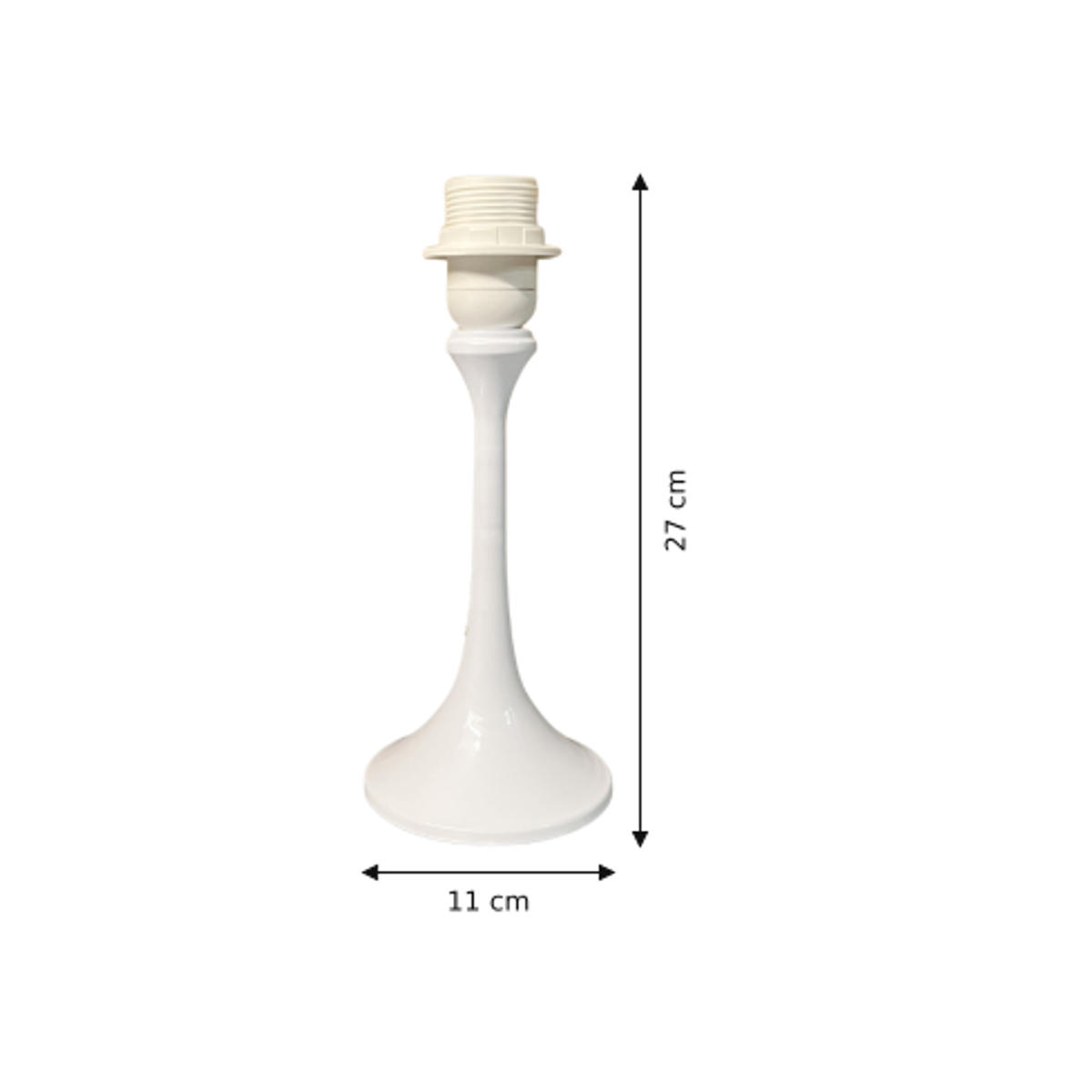 Various Lampenfüẞe Lampenvoet Wit