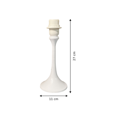 Various Lampenfüẞe Lampenvoet Wit