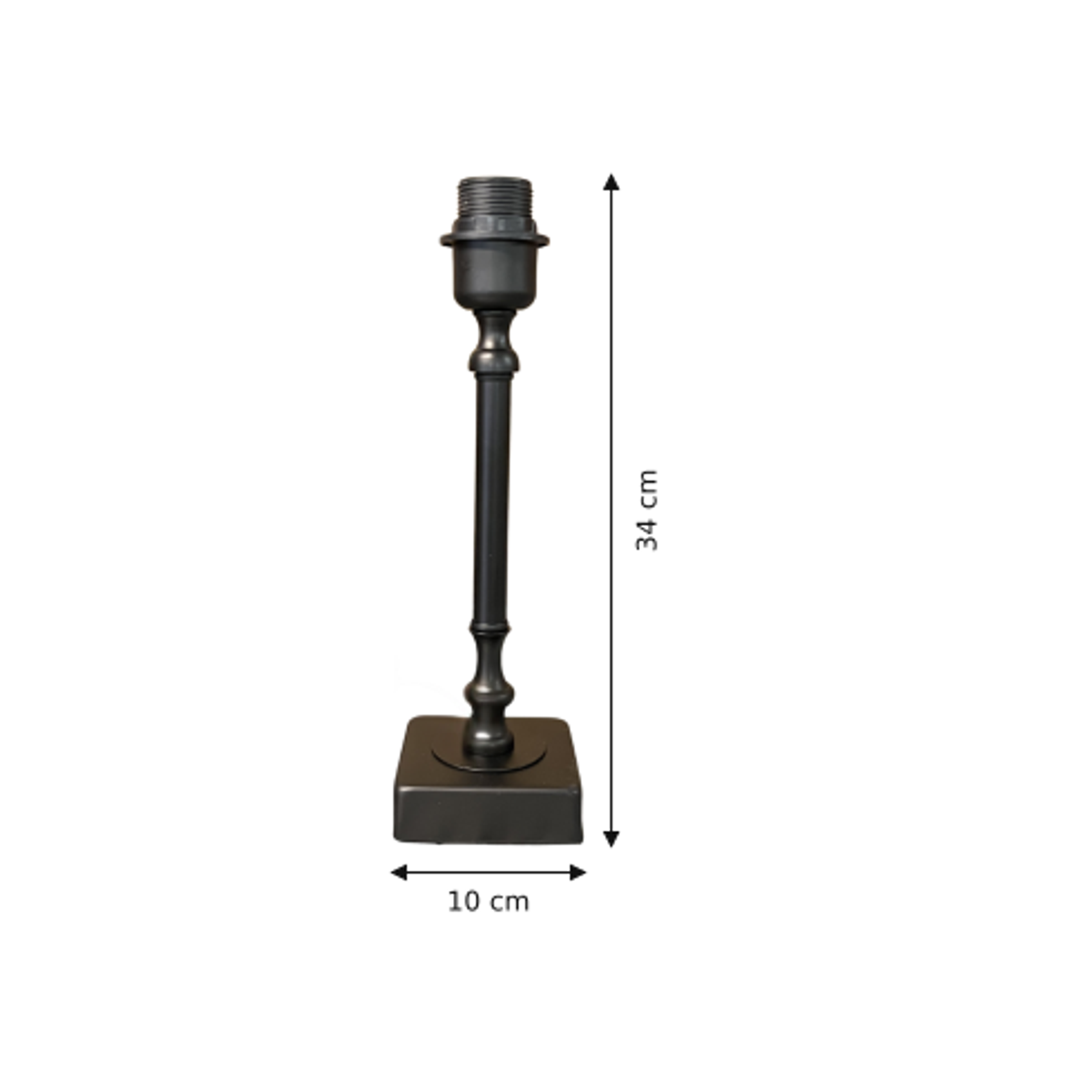 Various Lampenfüẞe Lampenvoet Zwart