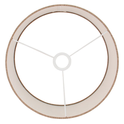 Deze lichtbruine lampenkap voegt een tijdloze charme toe aan uw interieur. Perfect voor een warme, gezellige sfeer.