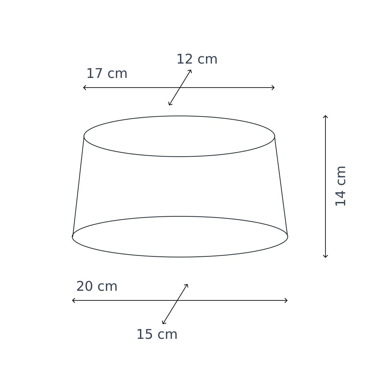 Various Lampenschirme Lampenkap Creme