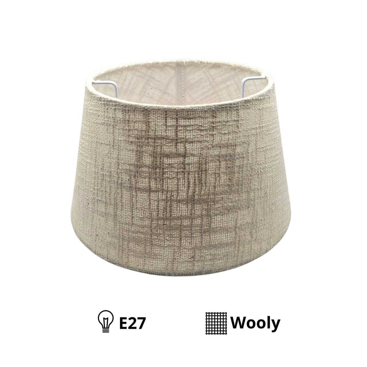 Een moderne lampenkap in crème, perfect voor een warm en sfeervol interieur. Ideaal voor elke lamp in huis.