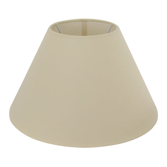 Zachte crèmekleurige lampenkap die warmte en sfeer toevoegt aan jouw interieur. Een perfecte aanvulling voor elke lamp.