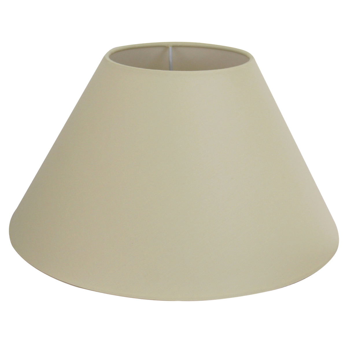 Deze crèmekleurige lampenkap geeft een warme uitstraling aan je interieur.