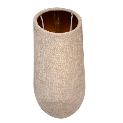 Verander je interieur met deze crèmekleurige velvet lampenkap. Een luxe toevoeging die warmte en stijl uitstraalt.