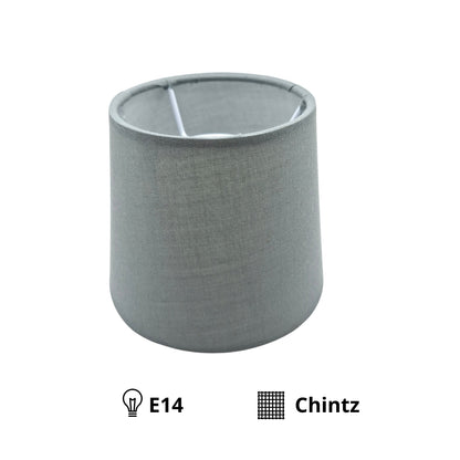 Minimalistische lampenkap in stijlvol grijs. Perfect voor een moderne inrichting en creërt een rustgevende ambiance.