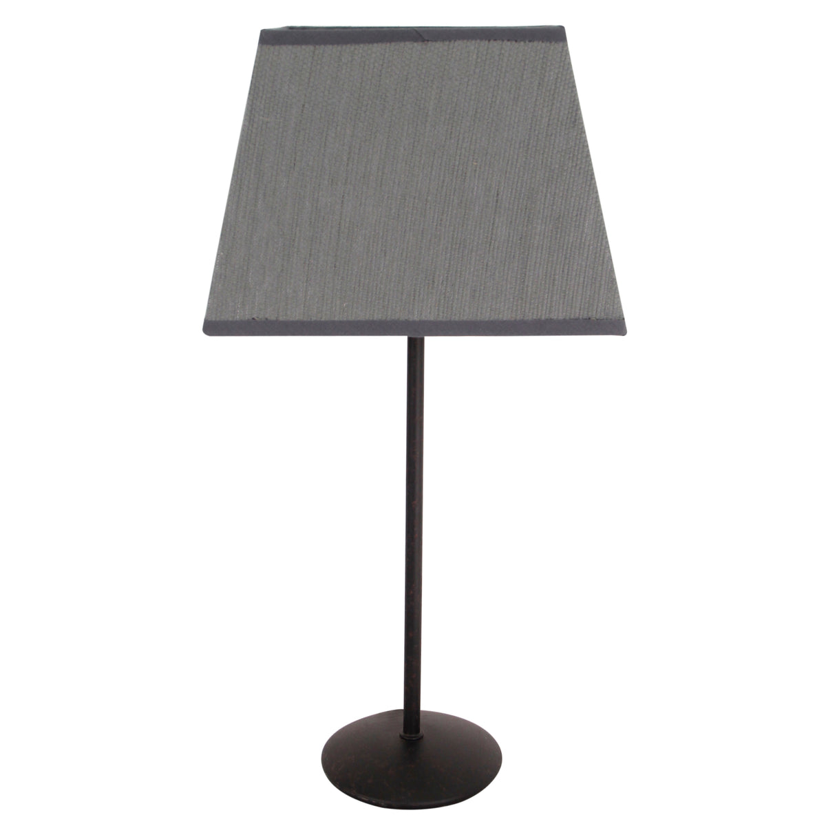 Deze grijze lampenkap straalt moderniteit uit en voegt een verfijnde touch toe aan jouw interieur.