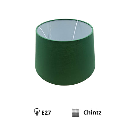 Frisse groene lampenkap uit de Lampenschirme serie. Perfect voor een moderne, minimalistische inrichting.