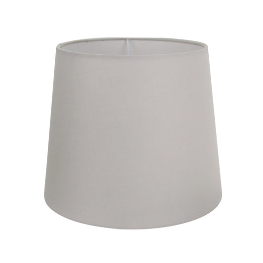Moderne grijze lampenkap van chintz voor een verfijnde uitstraling. Perfect voor ieder interieur dat warmte en stijl zoekt.