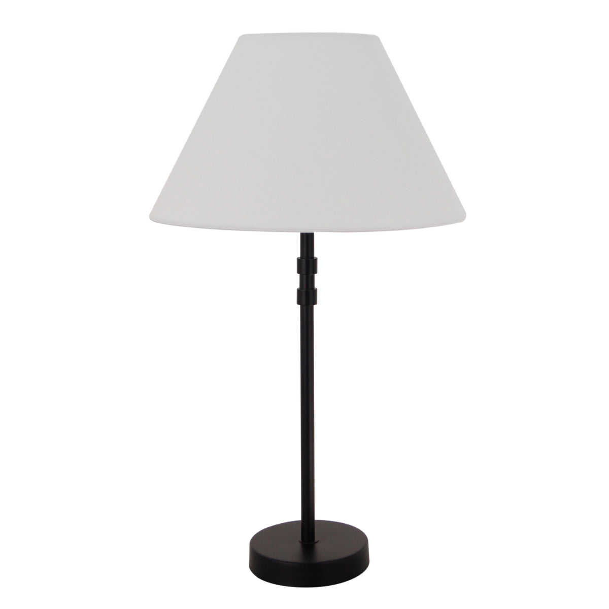 Een fraaie witte lampenkap die elegant licht verspreidt. Perfect voor een rustige en sfeervolle ambiance in huis.