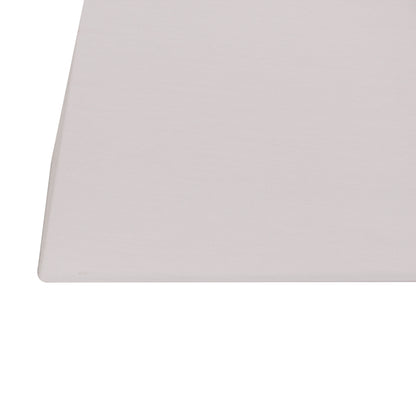 Deze witte lampenkap uit de Lampenschirme-serie straalt eenvoud en elegantie uit.