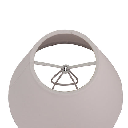 Bovenaanzicht van de witte lampenkap uit de serie Lampenschirme. Deze kap voegt een frisse uitstraling toe aan elke lamp.