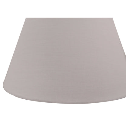 Deze witte lampenkap uit de serie Lampenschirme voegt een frisse uitstraling toe aan iedere lamp.