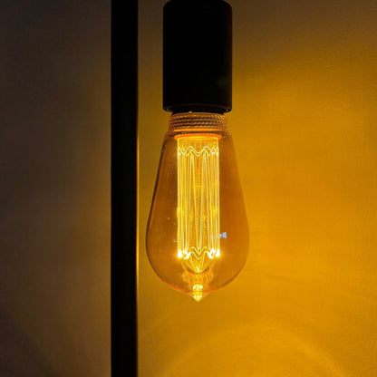 De transparante lichtbron geeft een warme gloed aan elke ruimte. Perfect voor sfeervolle avonden vol gezelligheid.