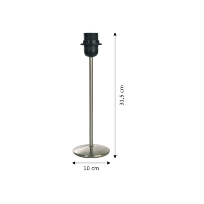 Various Universal Lampenvoet Geborsteld ijzer