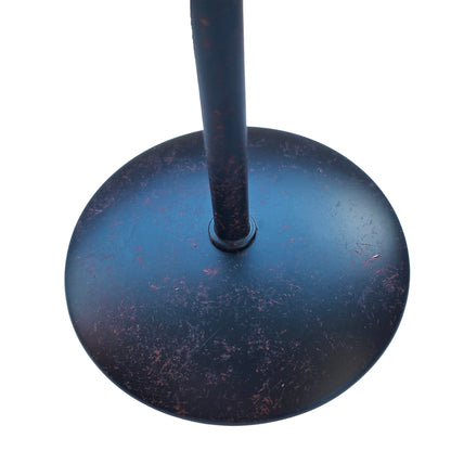 Deze zwarte metalen lampenvoet heeft een modern design. Perfect voor het creëren van een eigentijdse sfeer in je interieur.