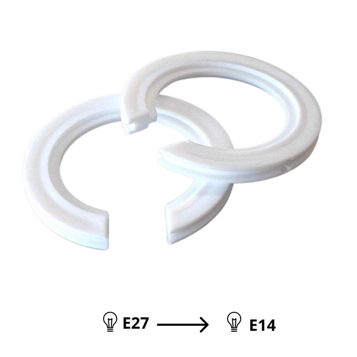 Minimalistische witte lamp uit de Zub. serie met een strakke afwerking.