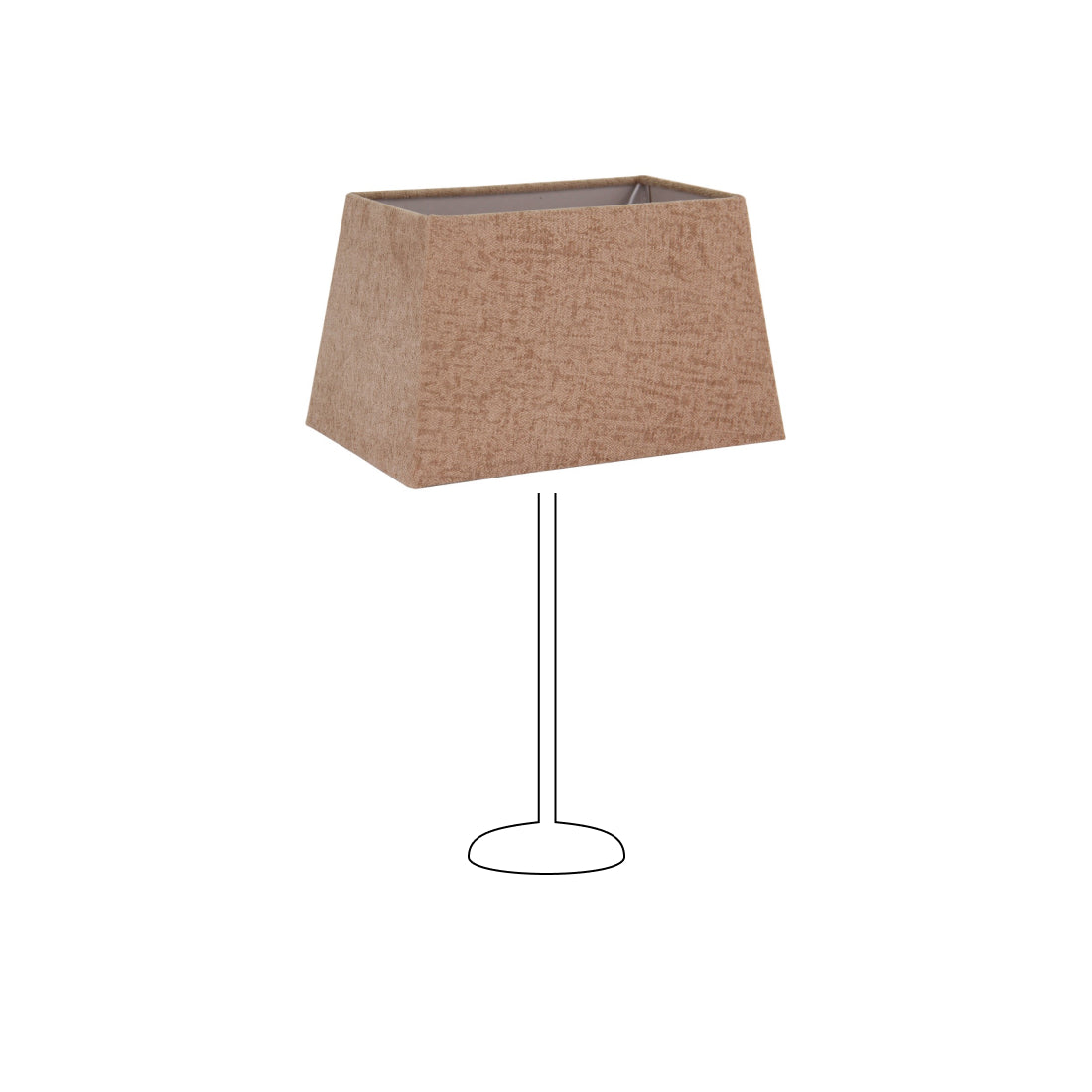 Deze taupe lampenkap geeft een warme gloed aan elke moderne ruimte. Perfect voor een gezellige sfeer in huis.