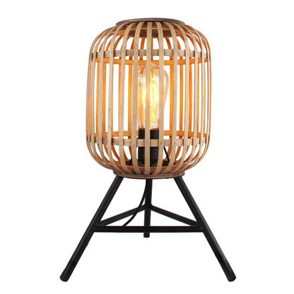 Deze beige tafellamp uit de Woven serie voegt warmte toe aan je interieur. Perfect voor een moderne, gezellige sfeer.