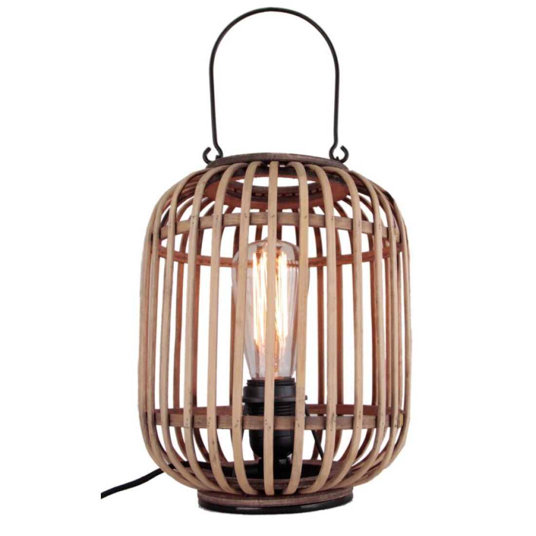 Deze beige Woven tafellamp voegt een warme, natuurlijke uitstraling toe aan je interieur. Perfect voor sfeervolle avonden.