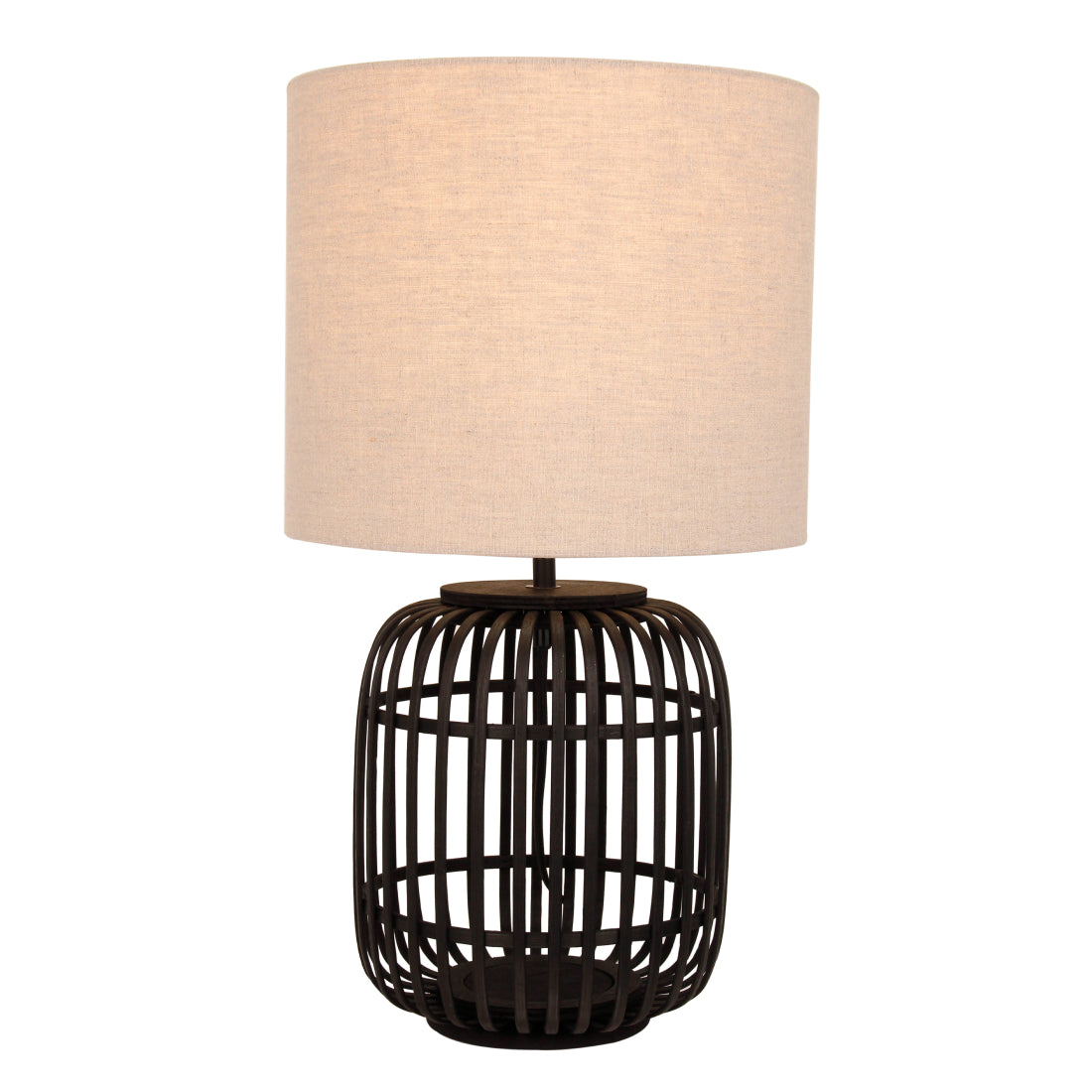 Deze zwarte tafellamp uit de Woven serie voegt een moderne touch toe aan je interieur. Perfect voor sfeervolle avonden.