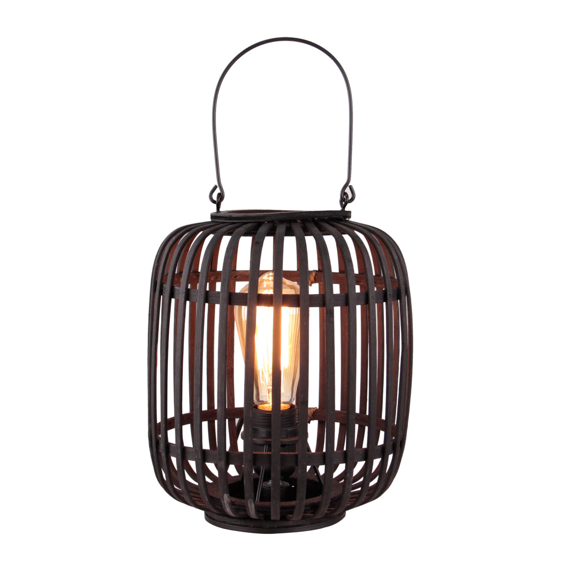 Met zijn zwarte, moderne design voegt deze Woven tafellamp stijl toe aan je interieur. Perfect voor sfeervolle avonden.